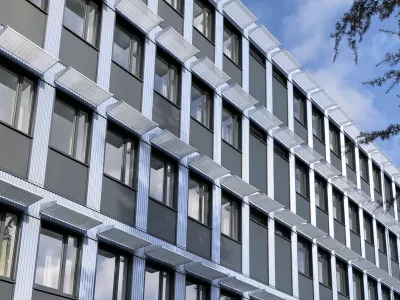 IUT Réhabilitation de façade isolé extérieur SYBOIS